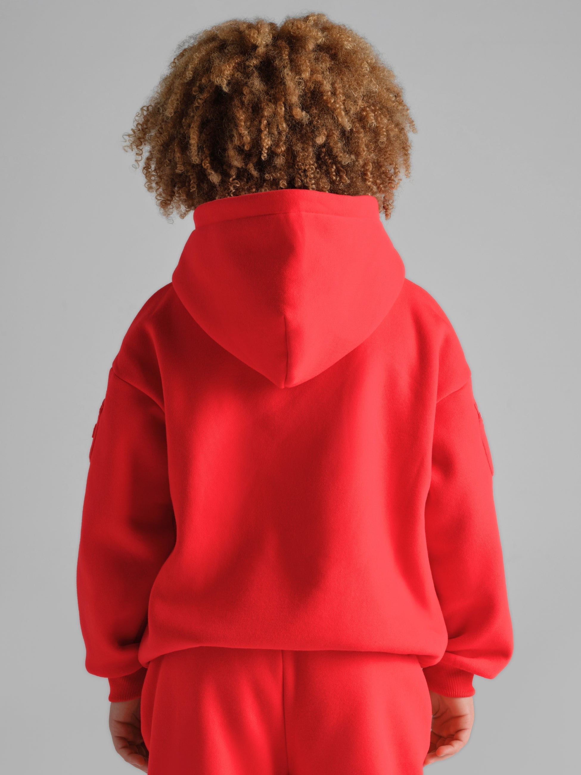 Red Travel Essentials Kids Hoodie