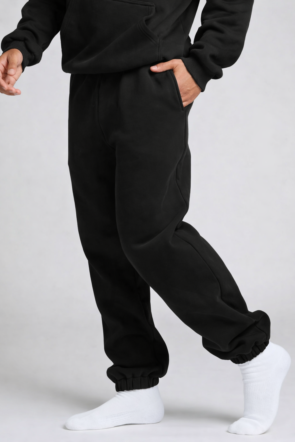 Black Signature Sweatpants