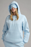 Baby Blue Airplane Travel Hoodie