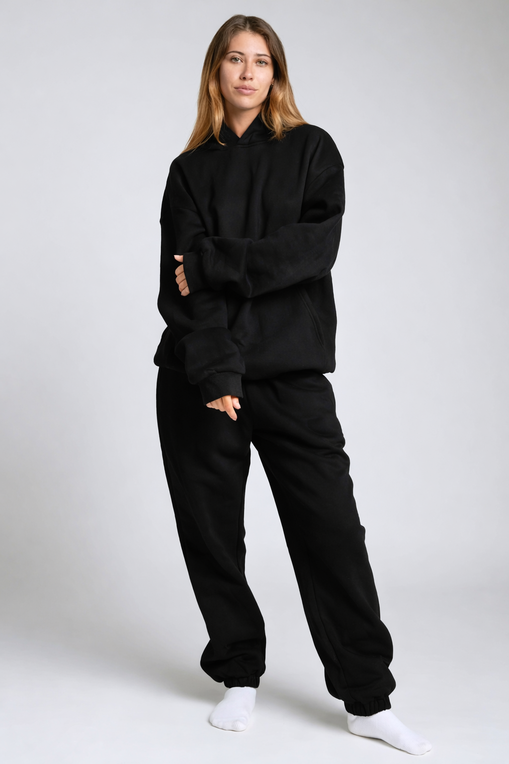 Black Signature Hoodie