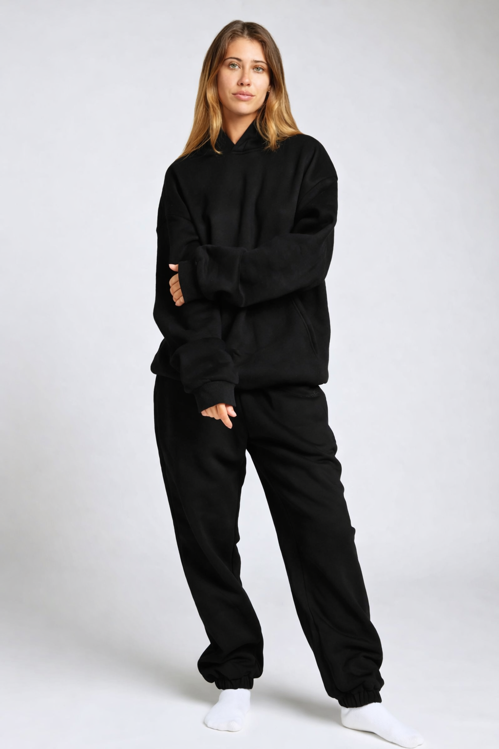 Black Signature Sweatpants