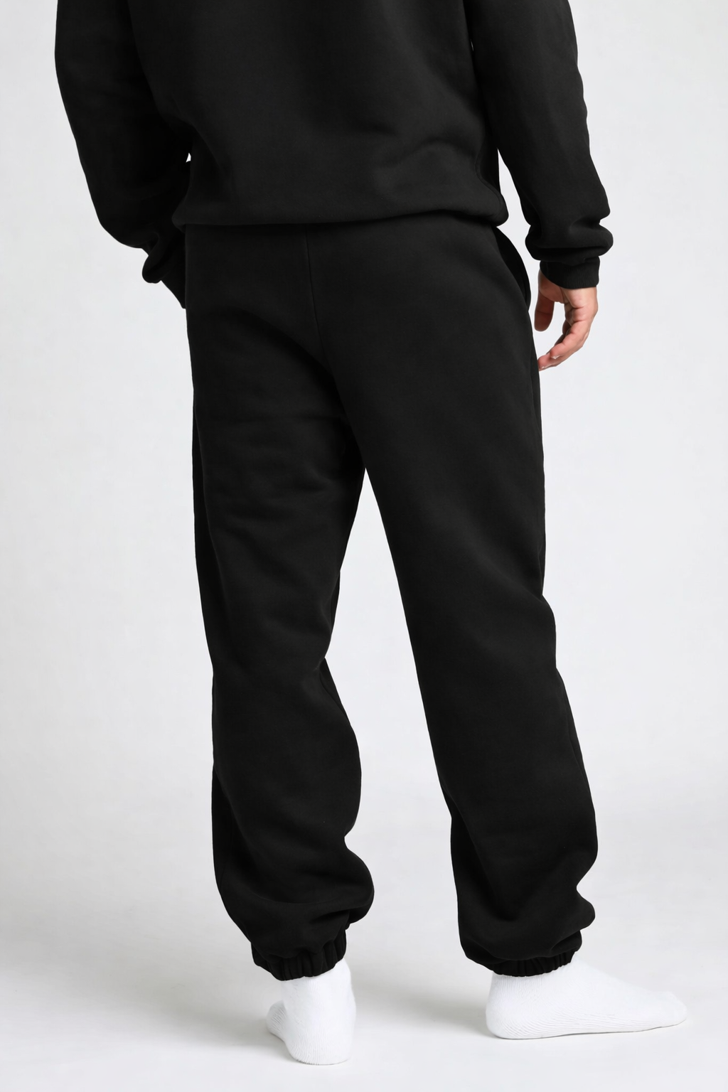 Black Signature Sweatpants