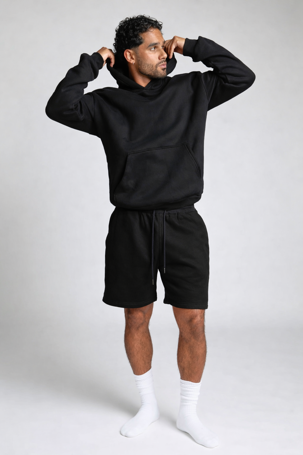 Black Signature Hoodie