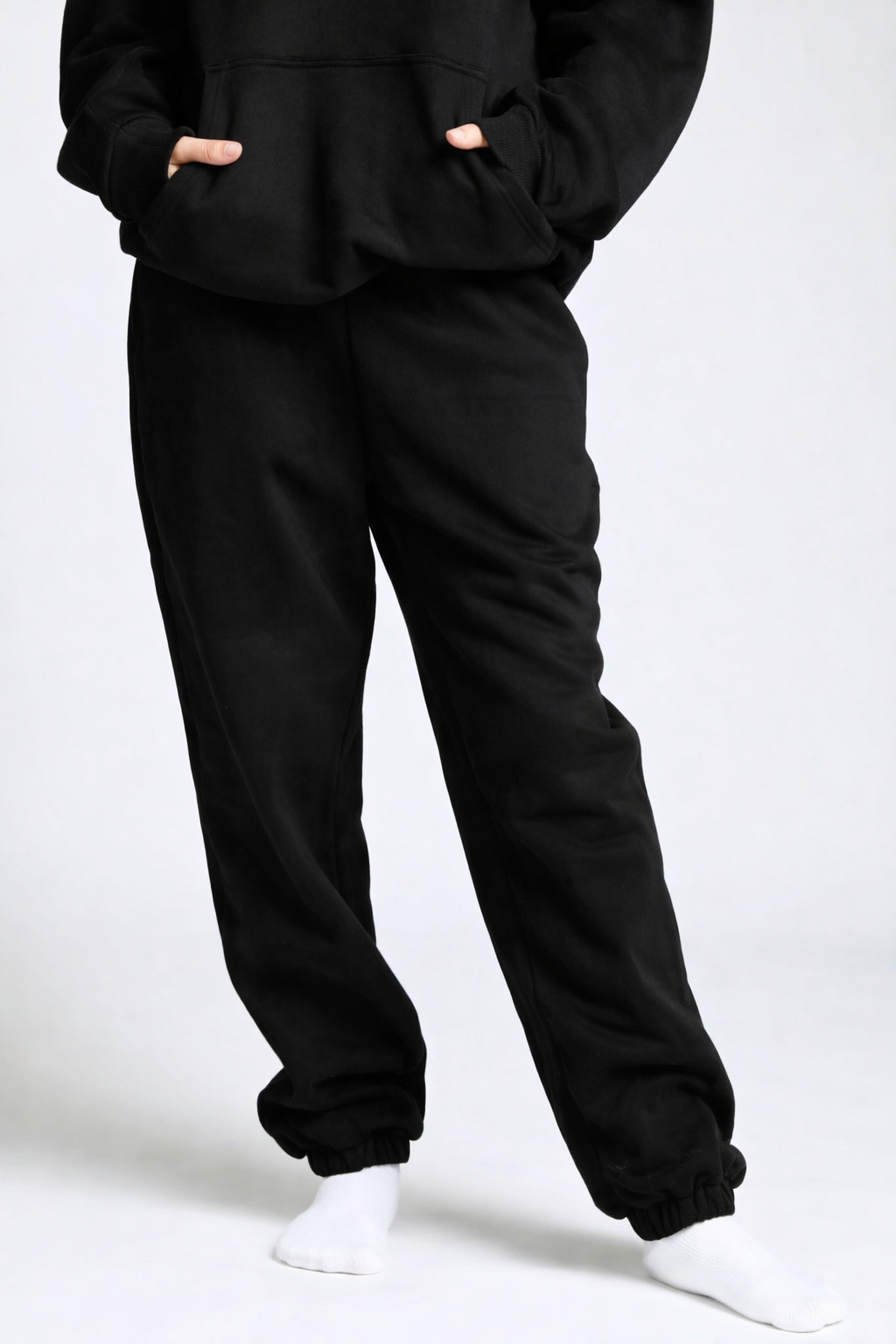 Black Signature Sweatpants