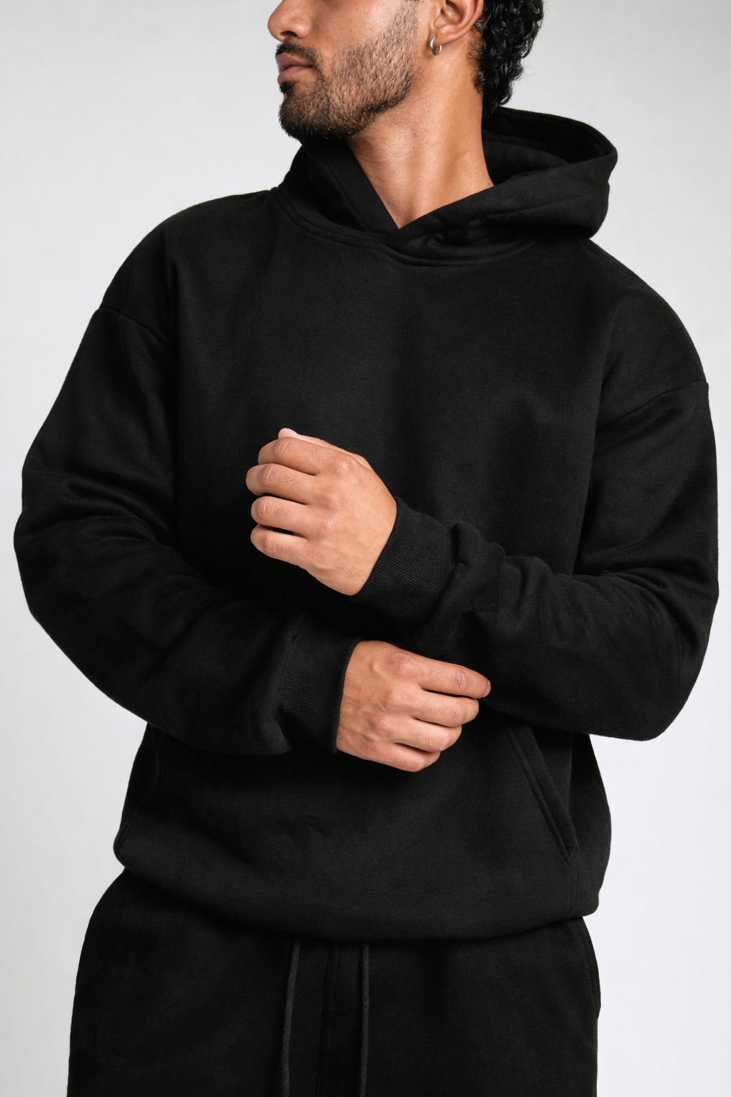 Black Signature Hoodie